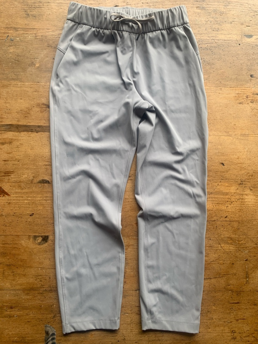 Crazy Yoga Light Gray Athletic Joggers
